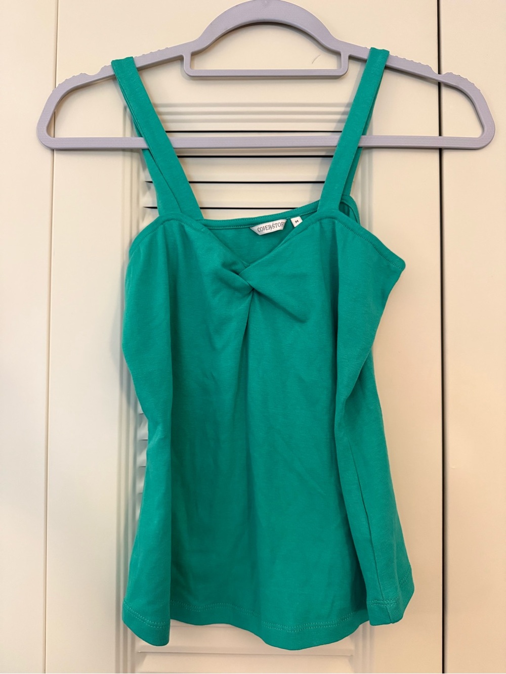 Mexx Teal Knot-Front Camisole - Women